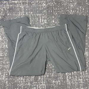 Nike Athletic Department Womens Grey Joggers Size Large 18 Inch Inseam Like New